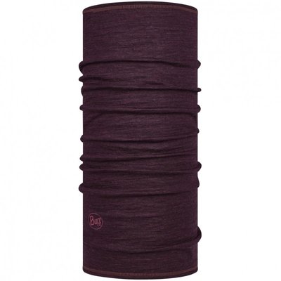 Утеплитель для шеи Buff Lightweight Merino Wool solid deep purple 8428927444400 фото