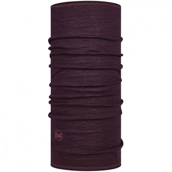 Утеплитель для шеи Buff Lightweight Merino Wool solid deep purple 8428927444400 фото