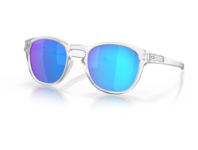 Окуляри Oakley Latch Matte Clear/Prizm Sapphire Polarized (0OO9265-6553) 888392594150 фото